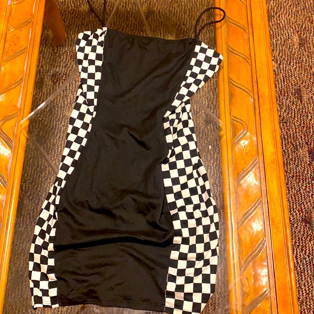 Forever 21 checkerboard dress